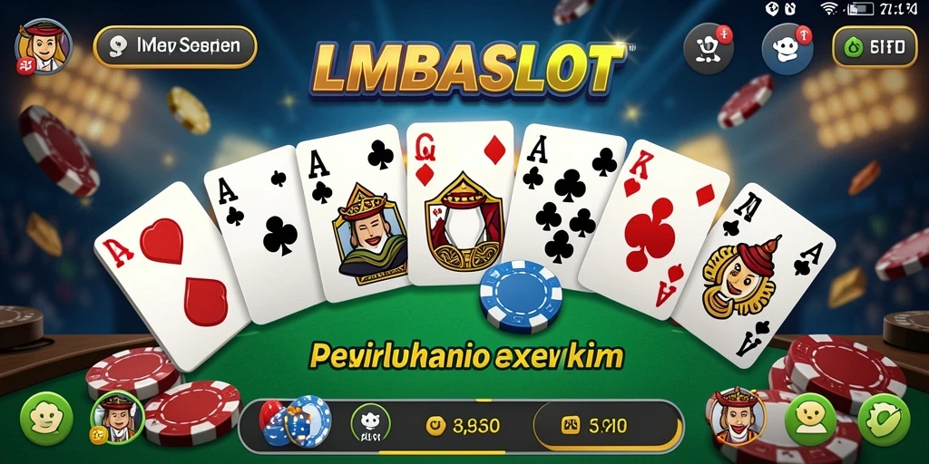 Tampilan gameplay seru dari LMBASLOT yang memukau.