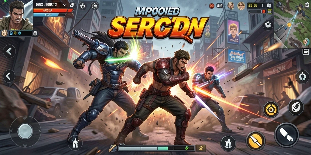 Tampilan gameplay MPOID yang penuh aksi dan tantangan.