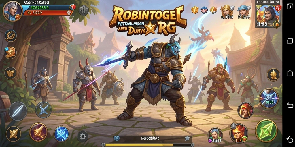 Tampilan screenshot gameplay seru dari ROBINTOGEL.