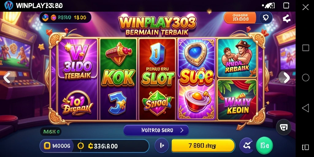 Tampilan menarik dari gameplay Slot di WINPLAY303.